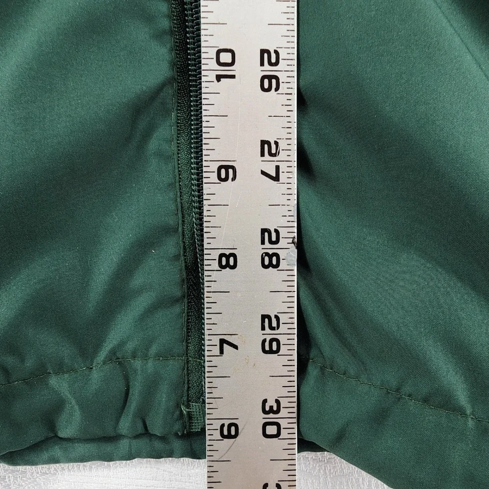 Reebok XL Green NFL Green Bay Packers Windbreaker Jacket Sporty Gorpcore SI